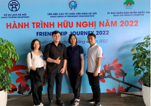 Ngày 24-4-2022 Đoàn giáo viên trường IVS tham dự  HÀNH TRÌNH HỮU NGHỊ có sự tham gia của các đại biểu Trung ương, thành phố Hà Nội và bạn bè quốc tế.
